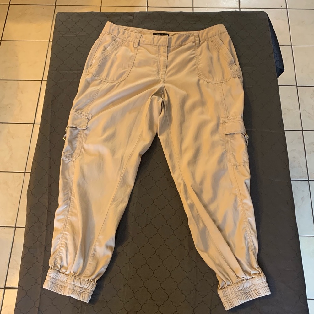 White House Black Market Khaki Jogger Pant